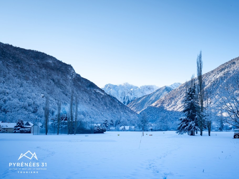 Luchon sous la neige