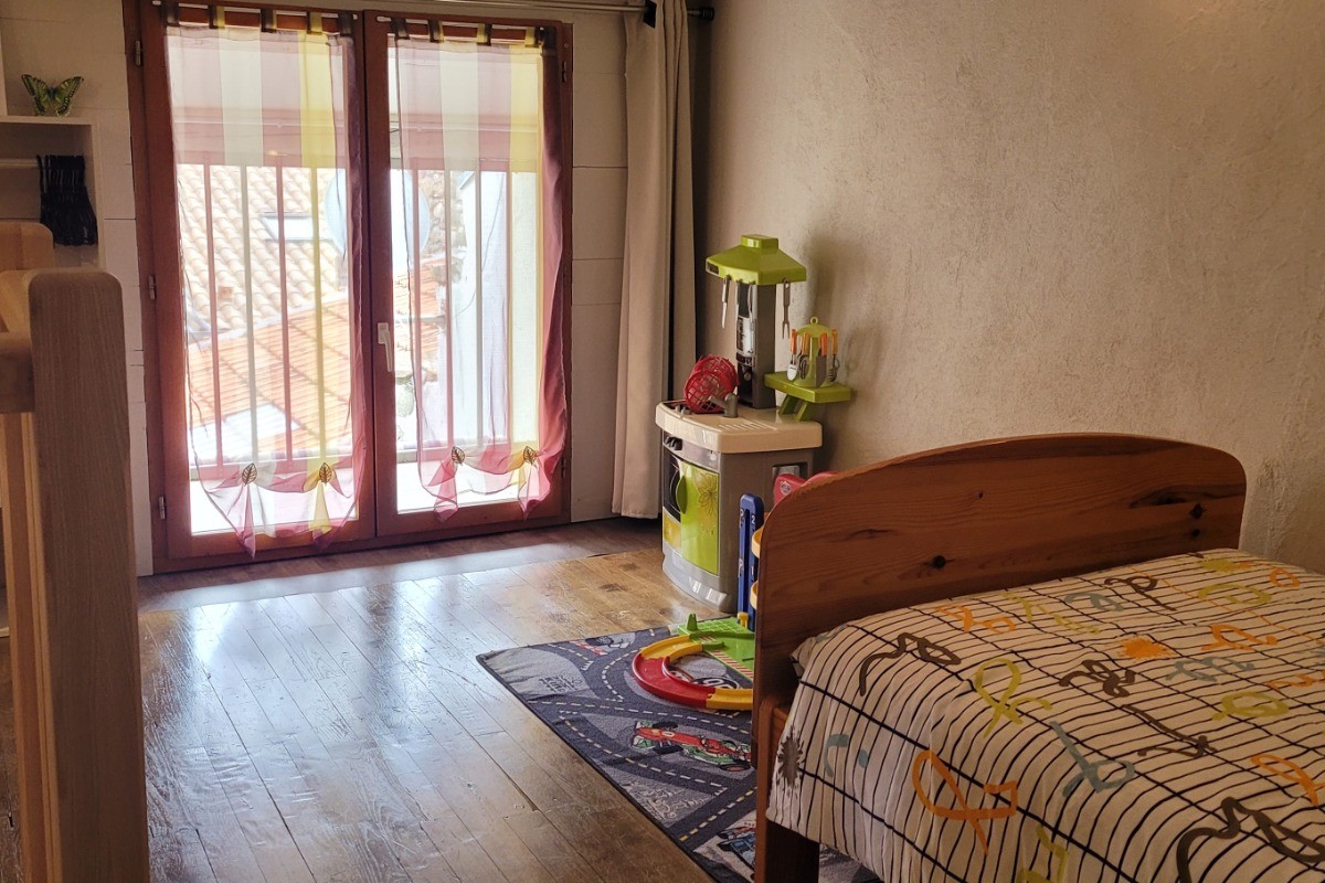 Chambre mezzanine.