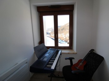 Chambre la Clé de Sol et sa vue sur le Massif - Les Clés de Xoulces