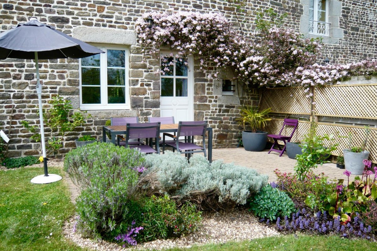 Terrasse côté jardin