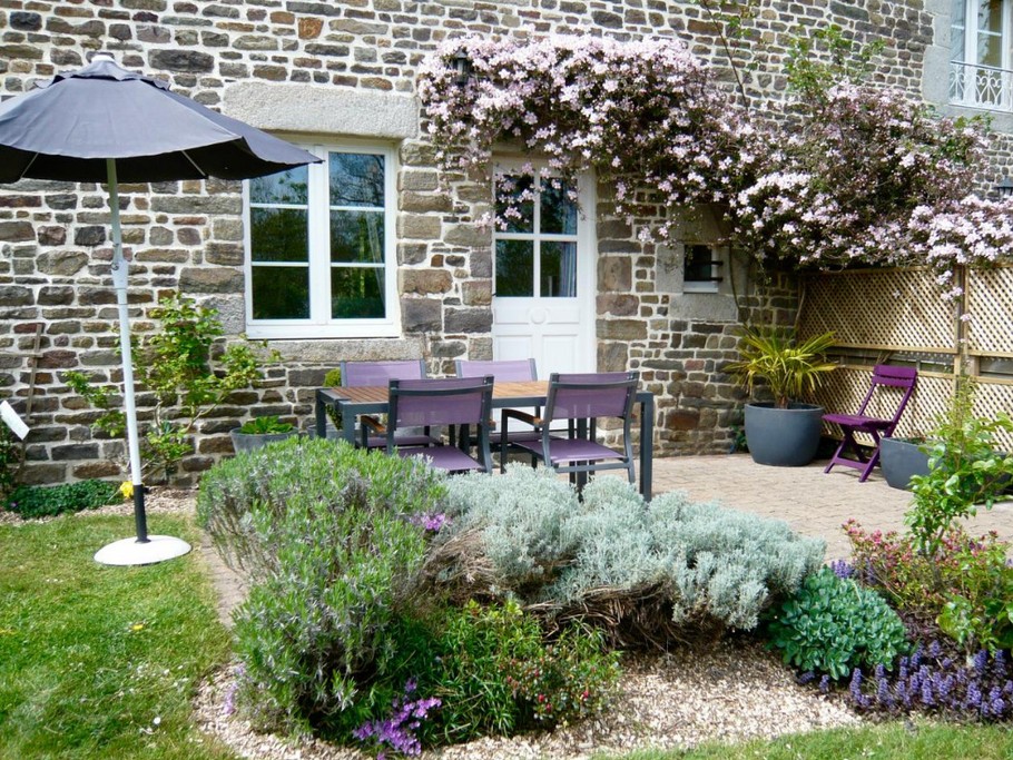 Terrasse côté jardin