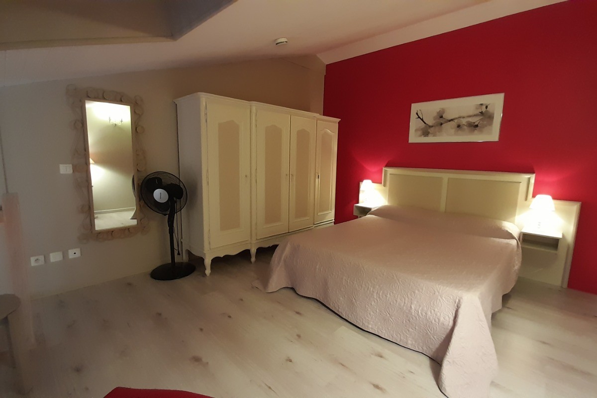 Chambre en mezzanine