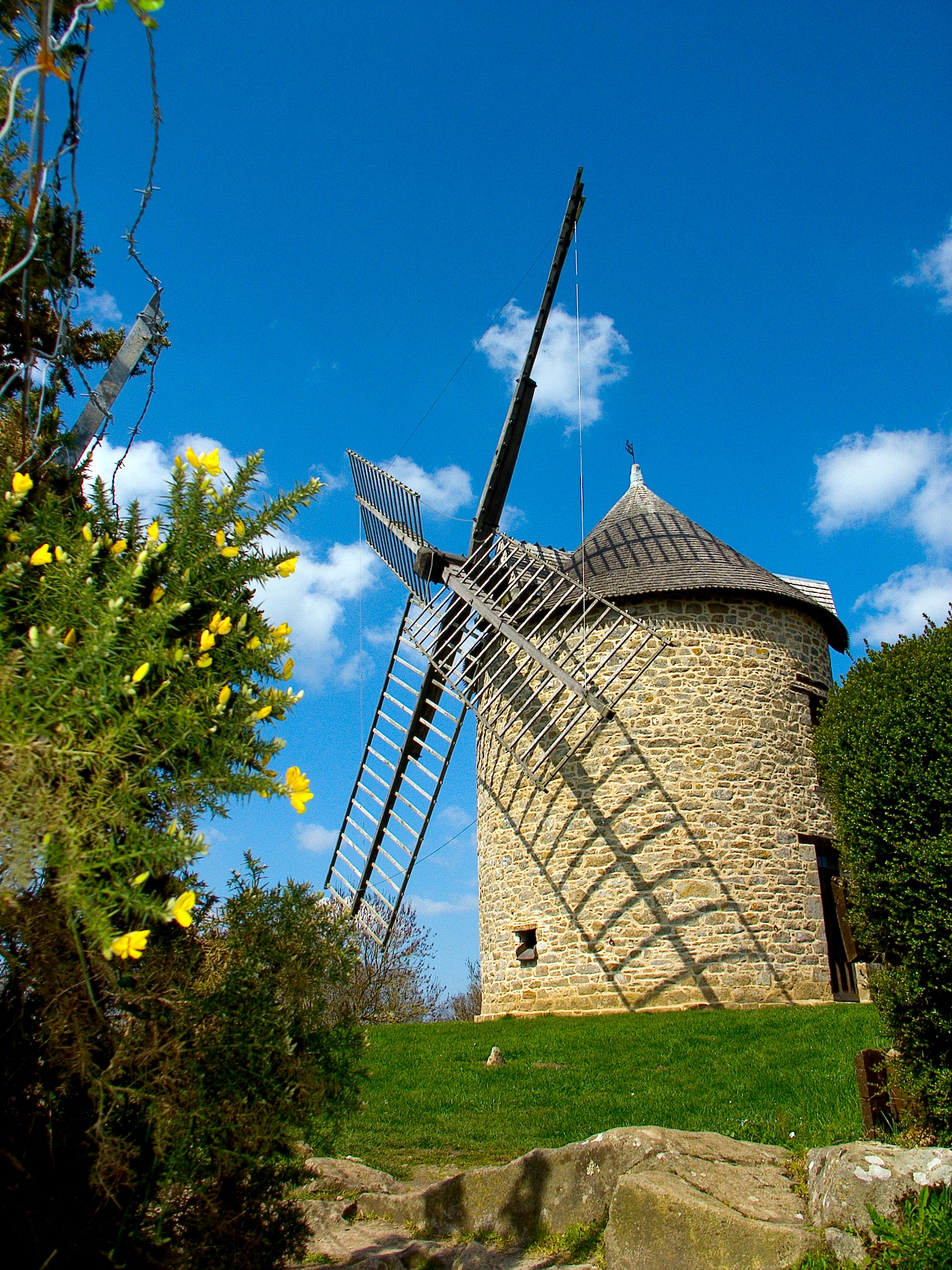 Le Moulin du Mont-Dol dans la Baie du Mont Saint-Michel
