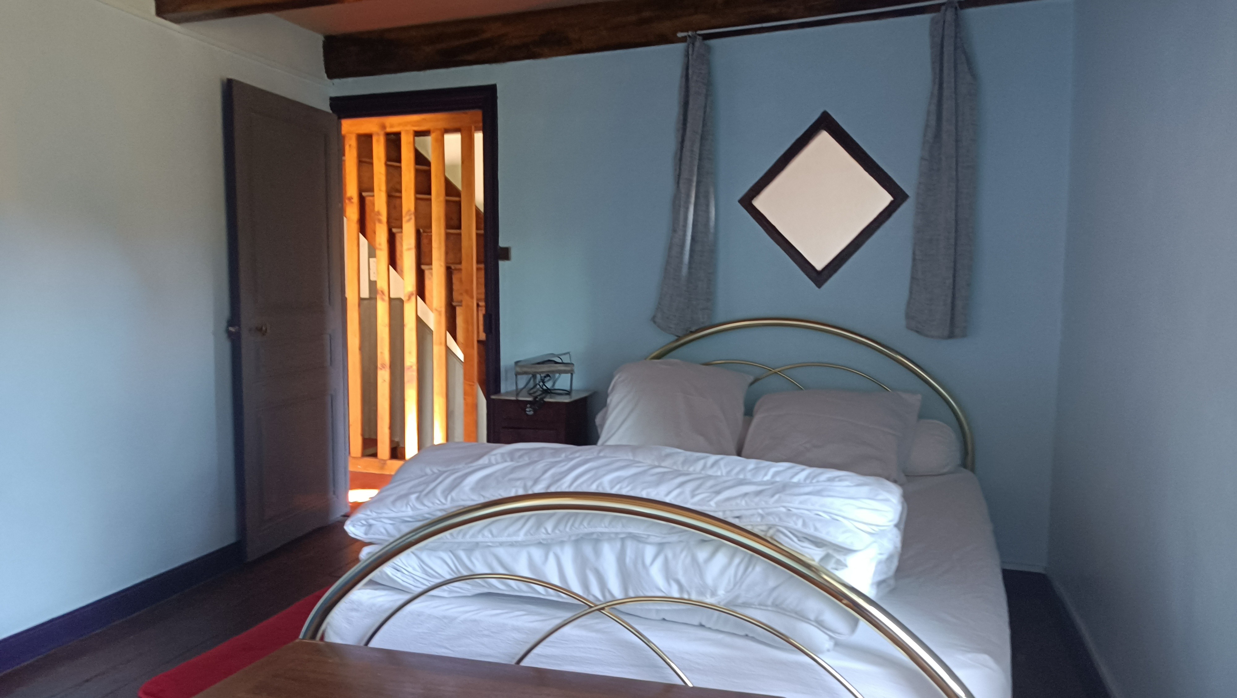 "Chez Guéguette" à Saint Jean Saint Gervais : la 2e chambre (1e étage)