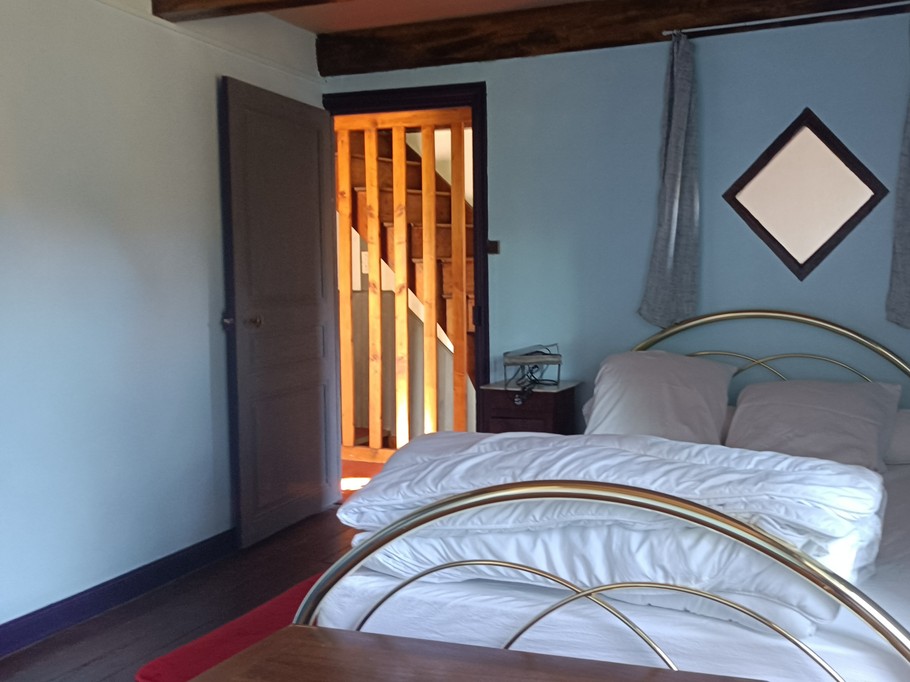 "Chez Guéguette" à Saint Jean Saint Gervais : la 2e chambre (1e étage)