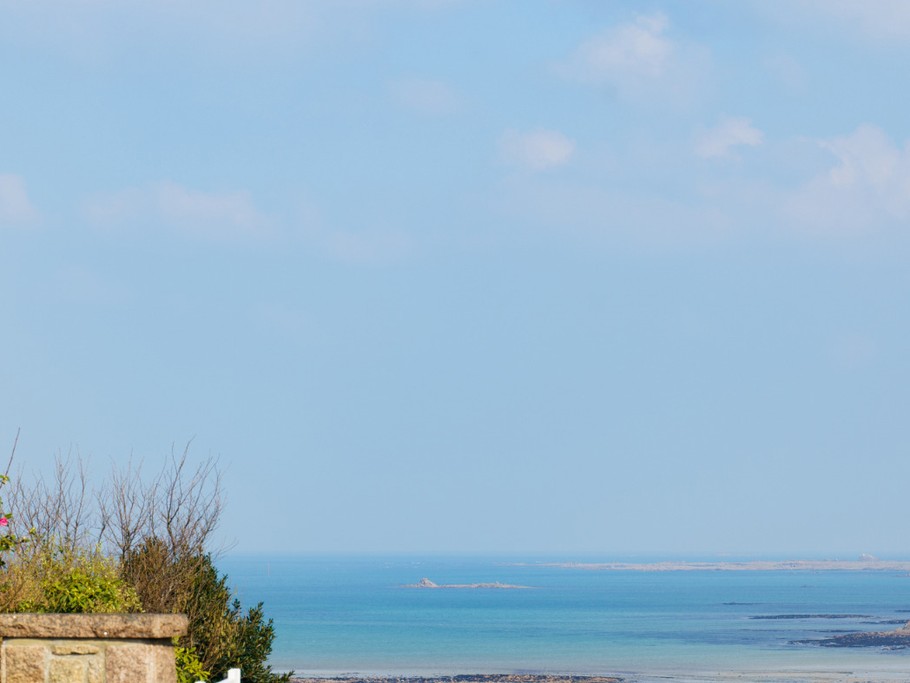 vue mer du chemin d'accès