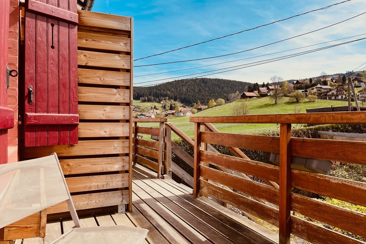 Balcon - Gîte Le Faon
