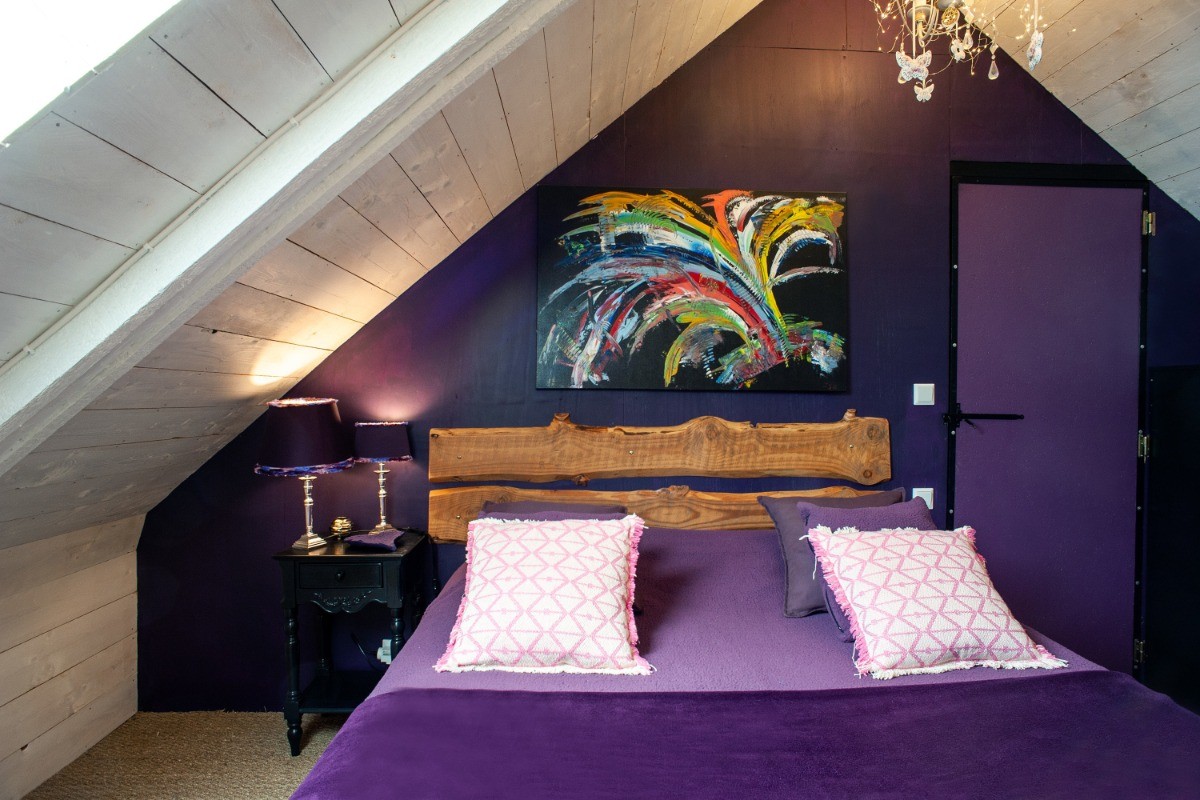 Charmante maison en pierre, 2 à 4 personnes, Clévacances, Chambre
