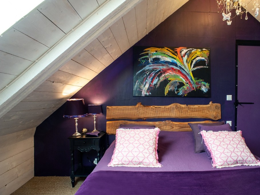 Charmante maison en pierre, 2 à 4 personnes, Clévacances, Chambre