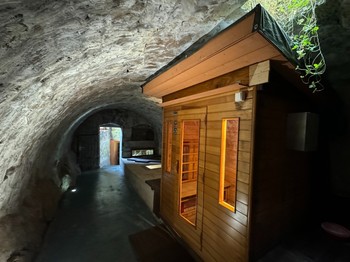 Espaces communs - Sauna - Gîte Jonquille - Domaine de la Prairie des Prés