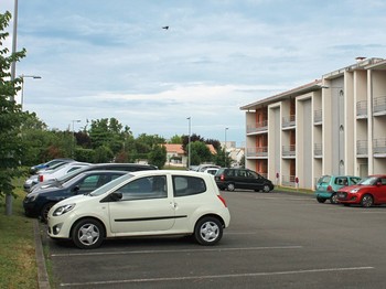 Parking de la résidence