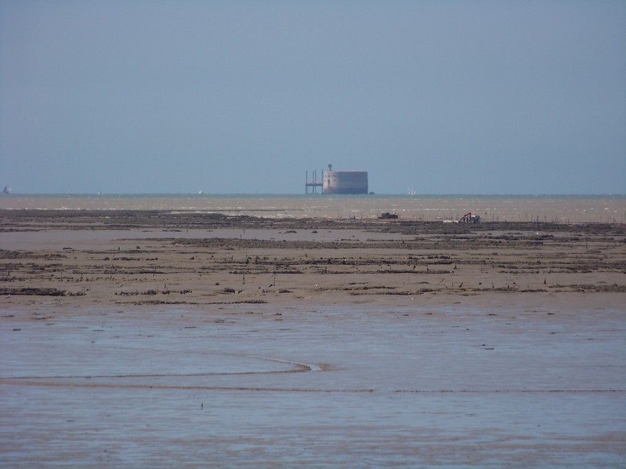 Fort Boyard marée basse