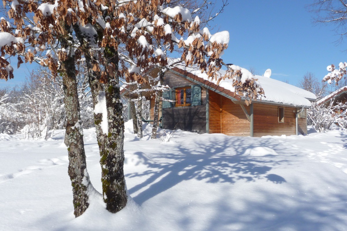 Chalet N°5 sous la neige
