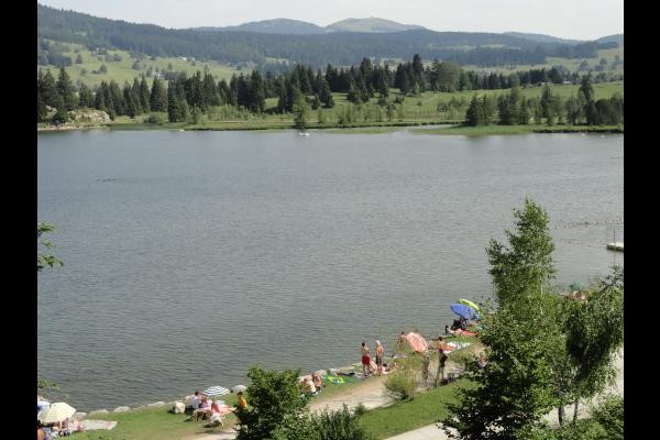 le lac, la plage