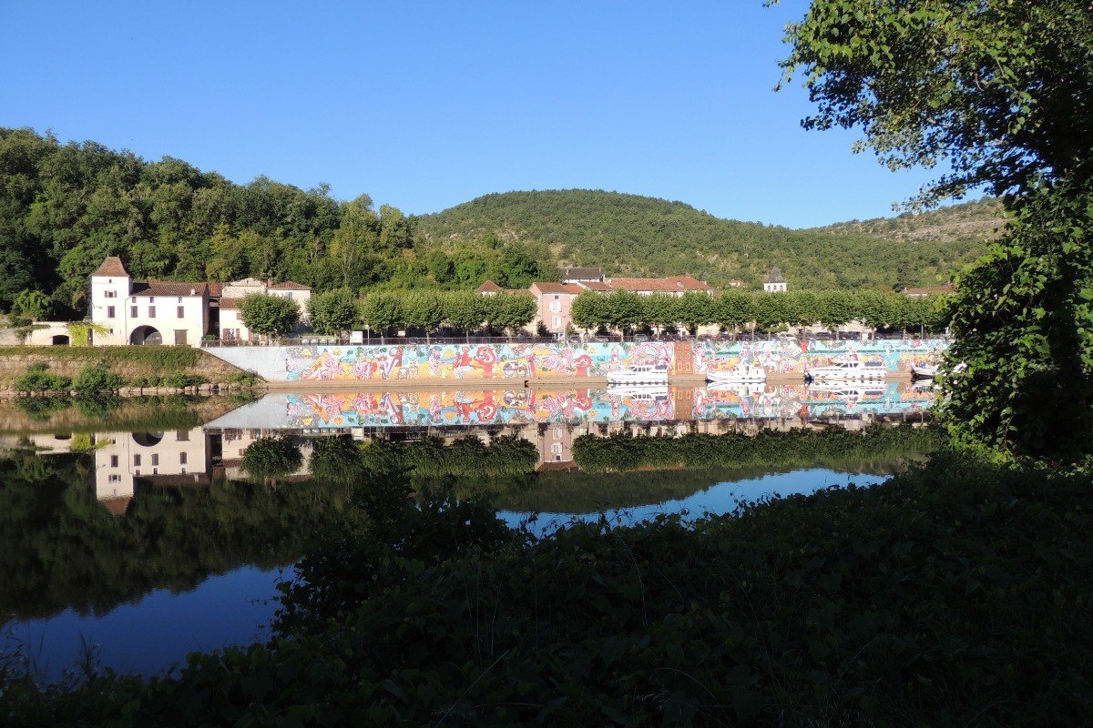 la + plus longue fresque d'Europe (120 m X 6 m) CHAMIZO-1992