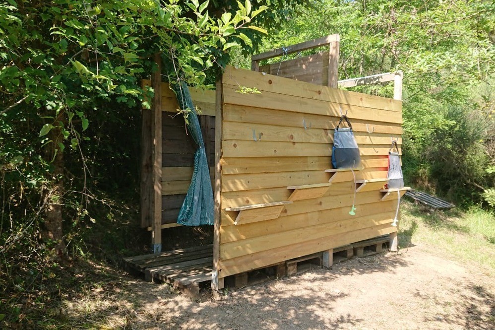 Douches extérieures