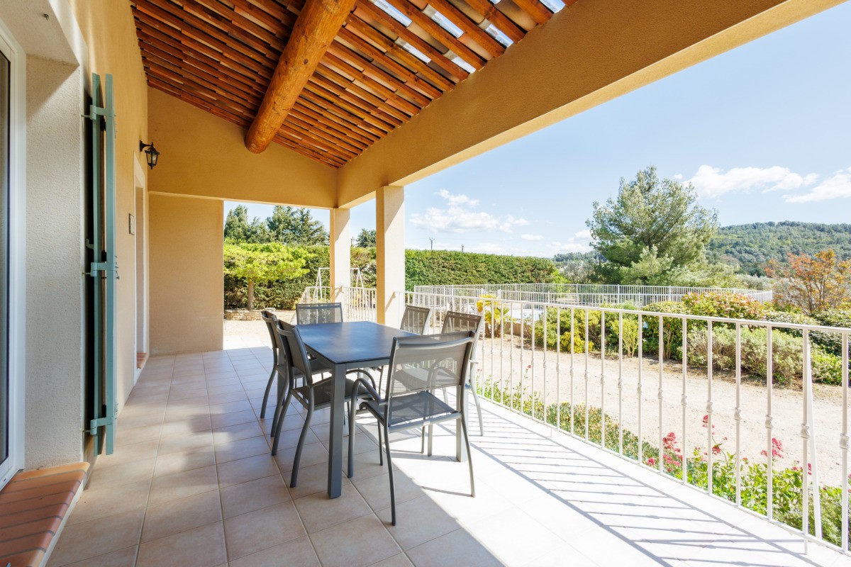 La terrasse couverte