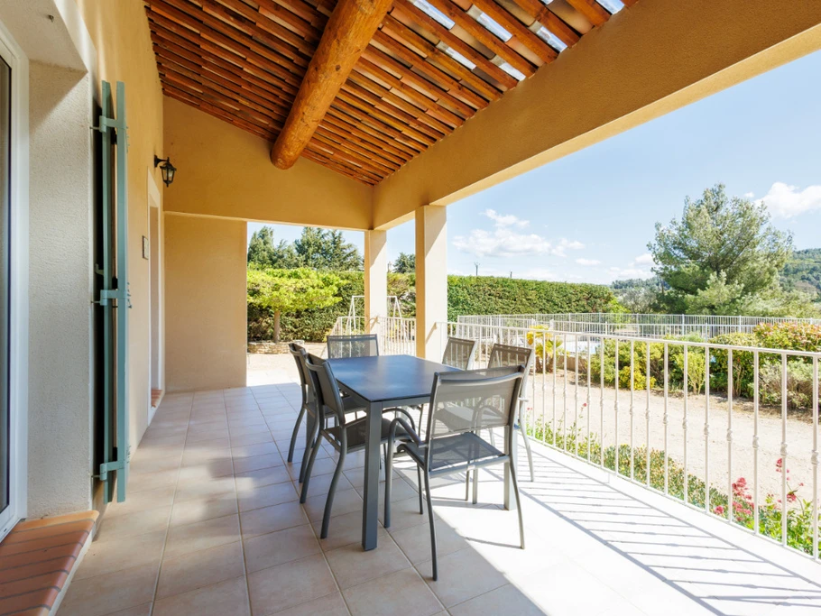 La terrasse couverte
