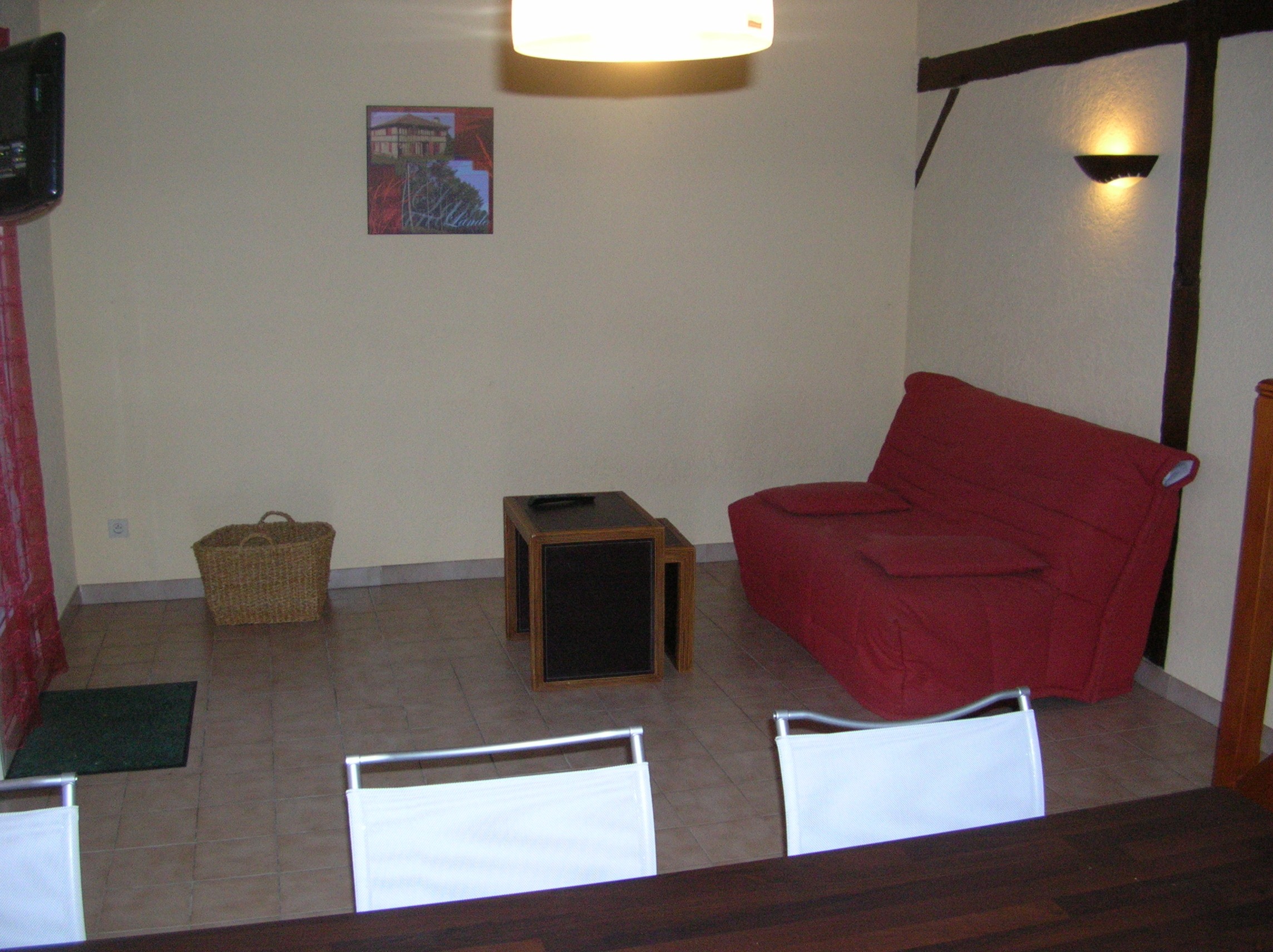 le salon et le canapé lit 2 places