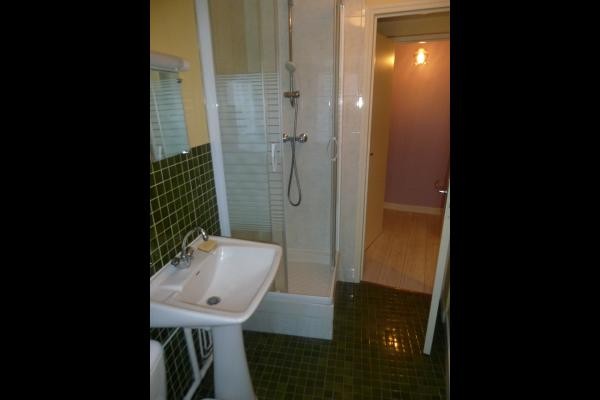 Location "Île verte" dans la maison de Marilou en plein coeur de ville (Côtes d'Armor, Bretagne) - salle de bain
