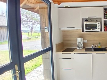 Etang de Farges, Saint Germain près Herment, Chalet Bleu - Cuisine