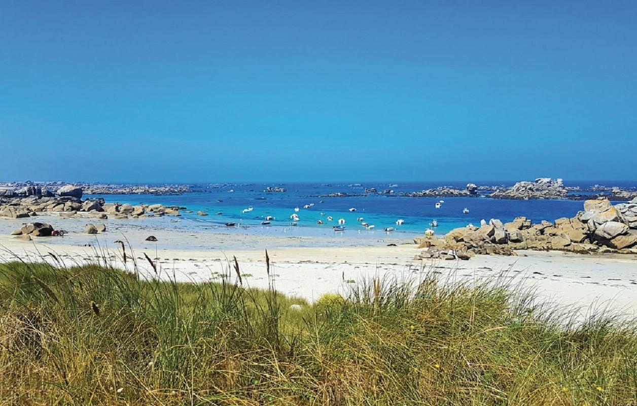 Plage de sable fin