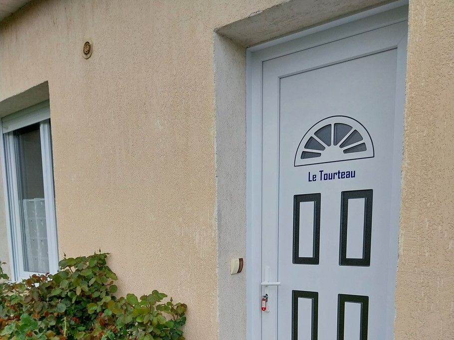 Entrée du gîte Le Tourteau