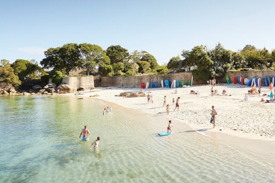 La cale de Beg Meil,