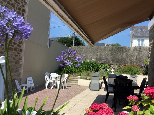 La terrasse du rez-de-chaussée