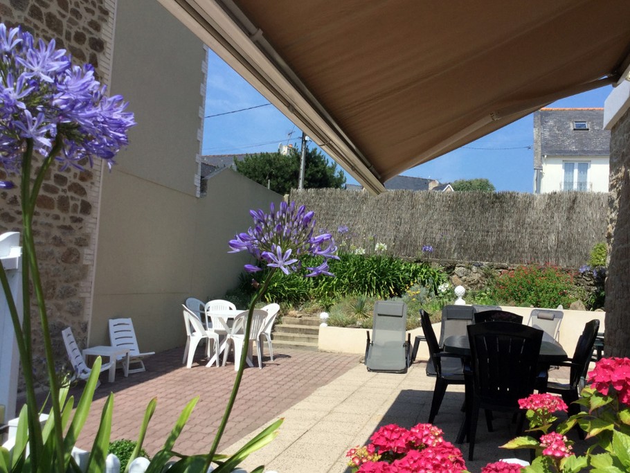 La terrasse du rez-de-chaussée