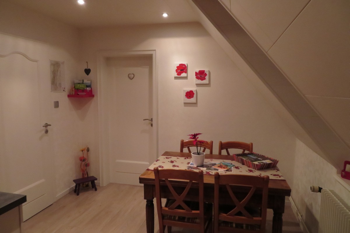 Espace petits déjeuner et détente