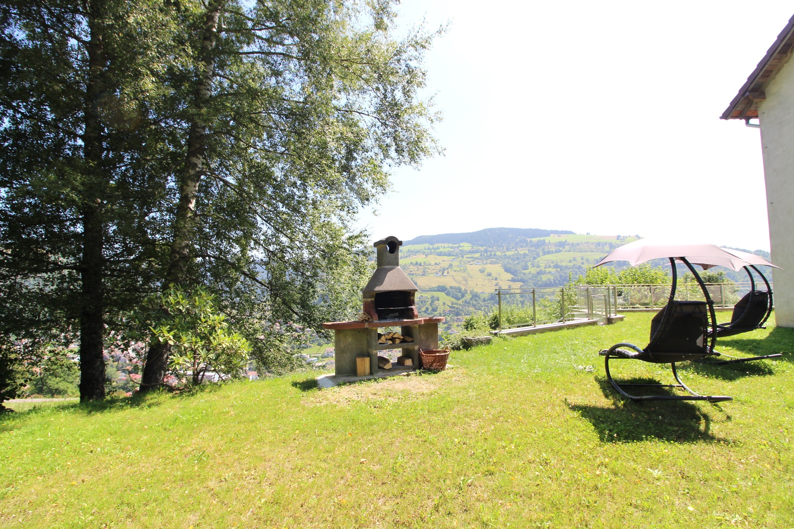 Jardin - Gîte La Louvière La Bresse