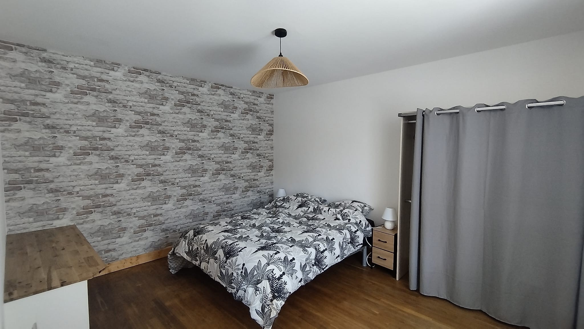 Gîte Philomène, Saint Léger la Montagne, Haute-Vienne: Bedroom 1 (Ground Floor)