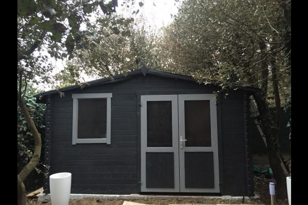 chalet avec vélos