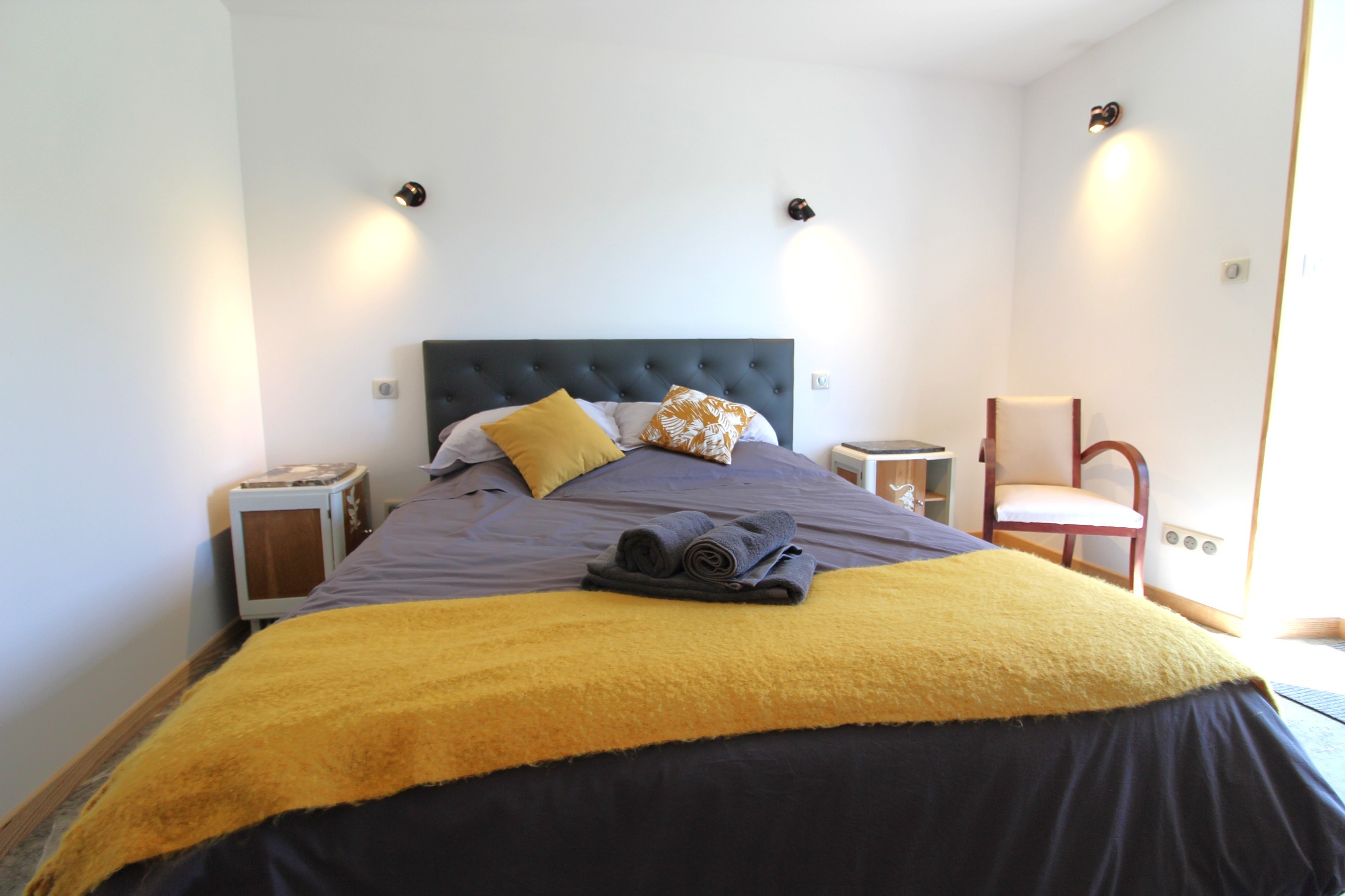 Chambre n°2 - Gîte La Louvière La Bresse