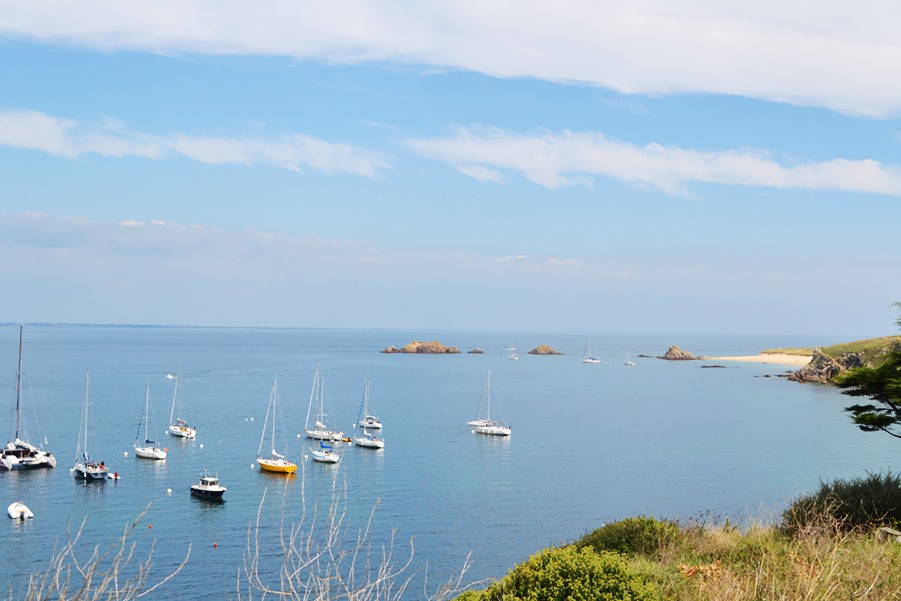 Plage des Sept-Iles à quelques minutes des Hauts de Toulvern