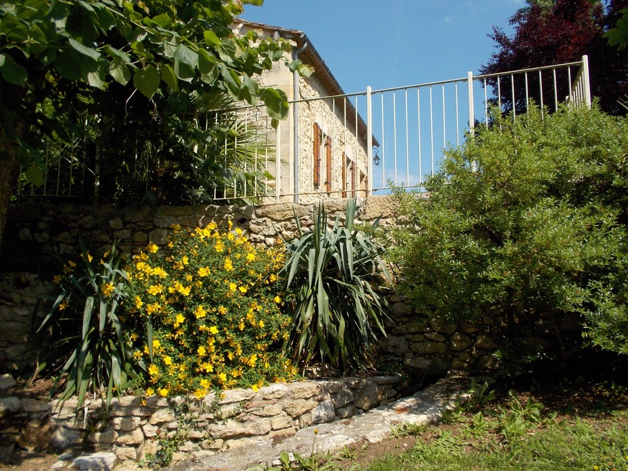 Angle des façades Sud et Est