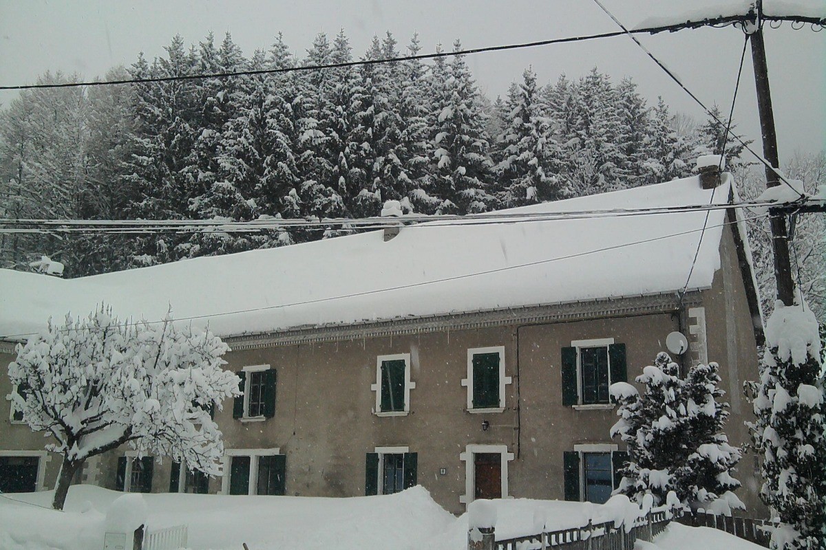 L'hiver avec la neige