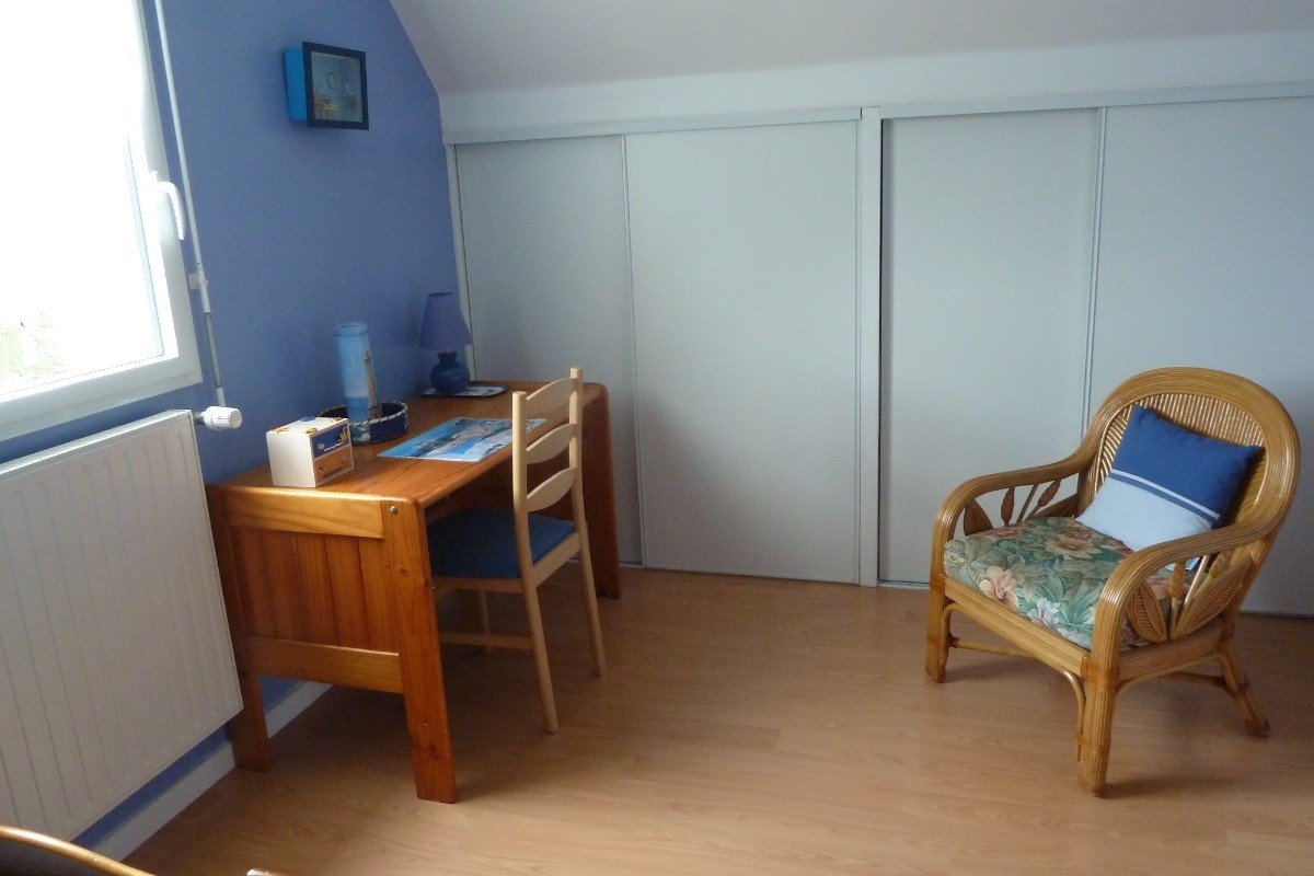 Chambre bleue