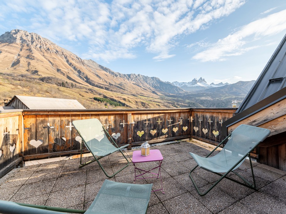 Terrasse de la chambre 5