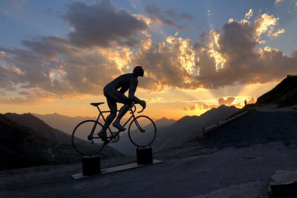 En haut du Tourmalet