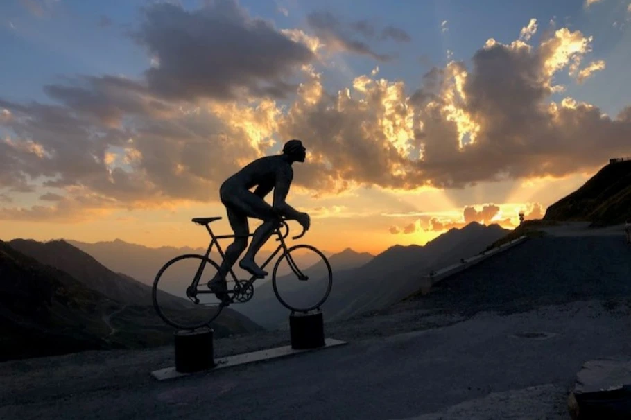 En haut du Tourmalet