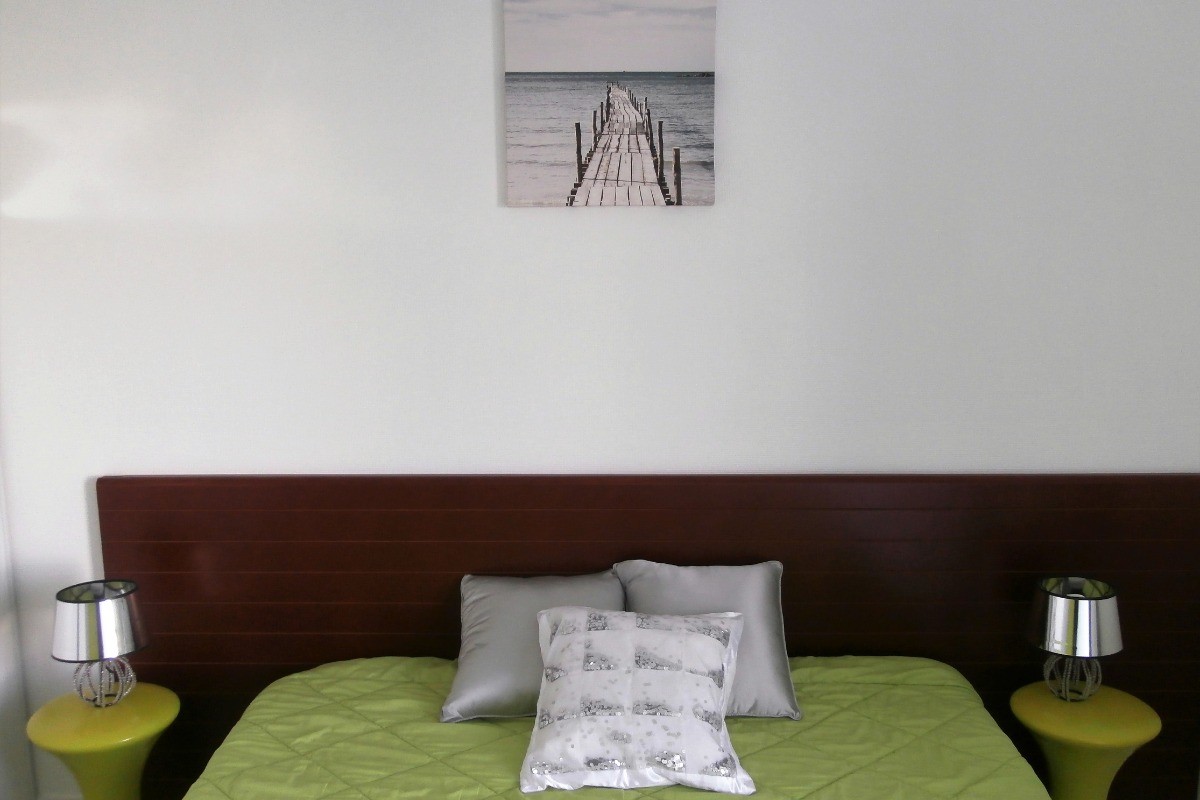 la chambre avec son ambiance cosy