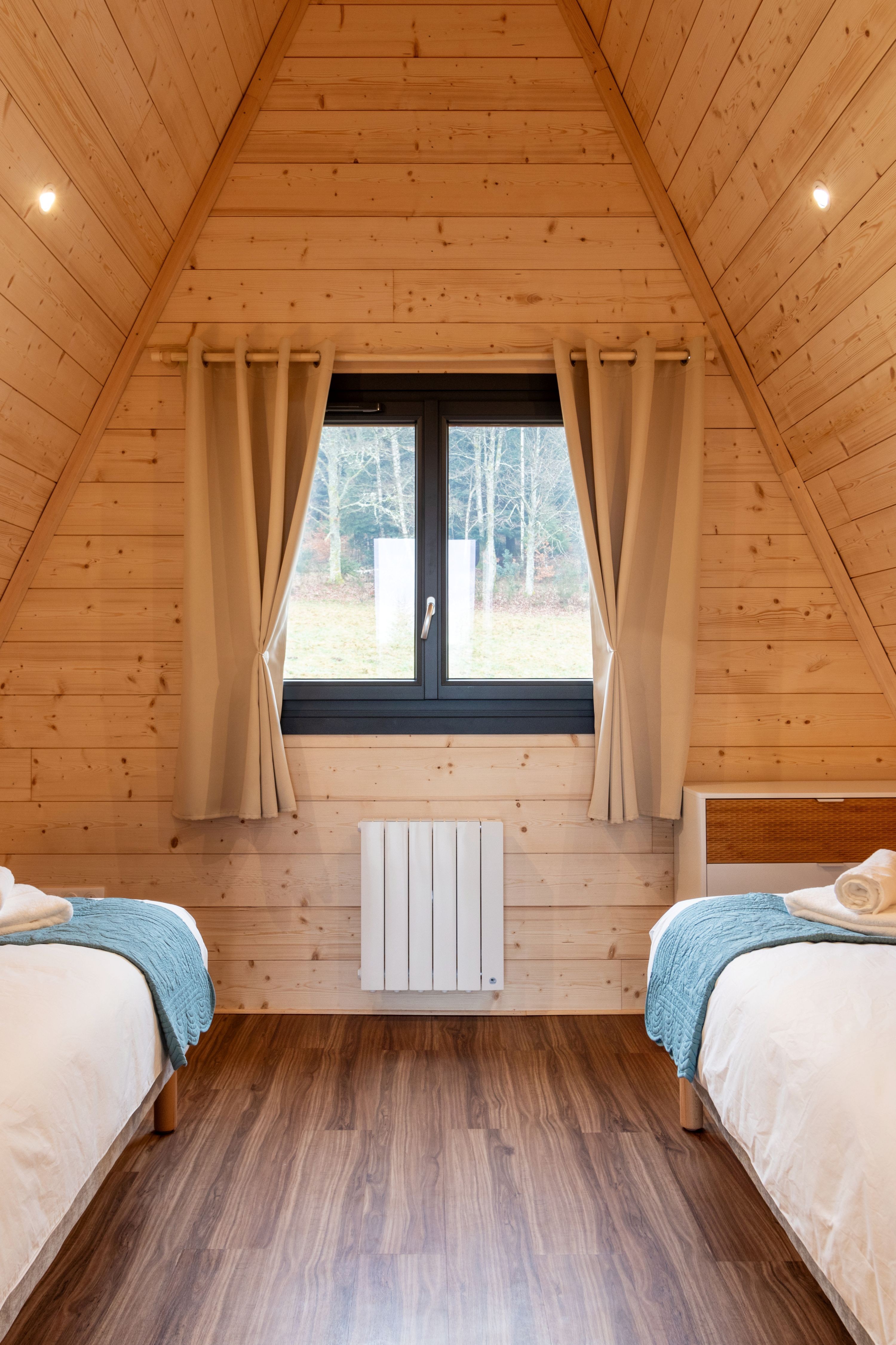Chambre 2 - Chalet à l'Orée des Biches - Anould - Vosges