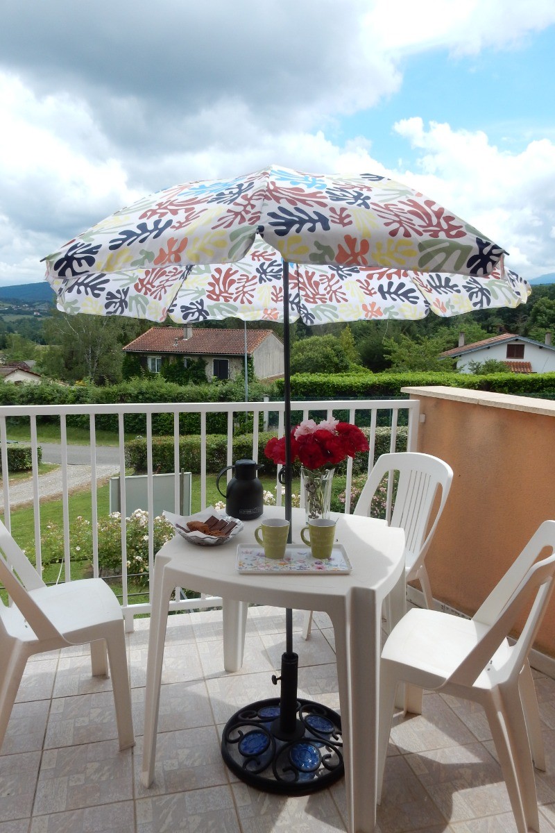Gîte Puivert MirepoixTerrasse vue sur montagne Pyrénées Cathares Mirepoix