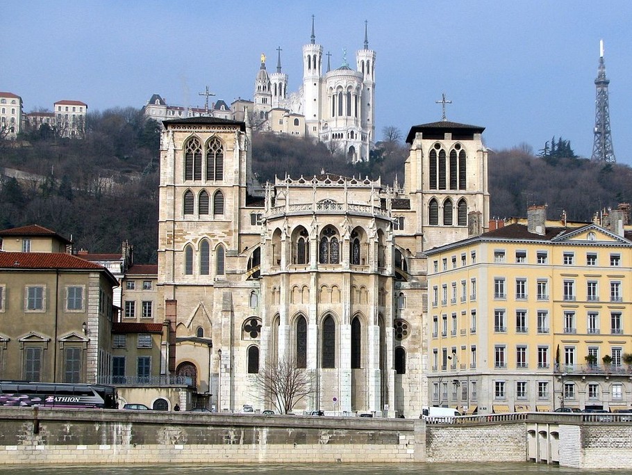 Vue sur Fourvière
