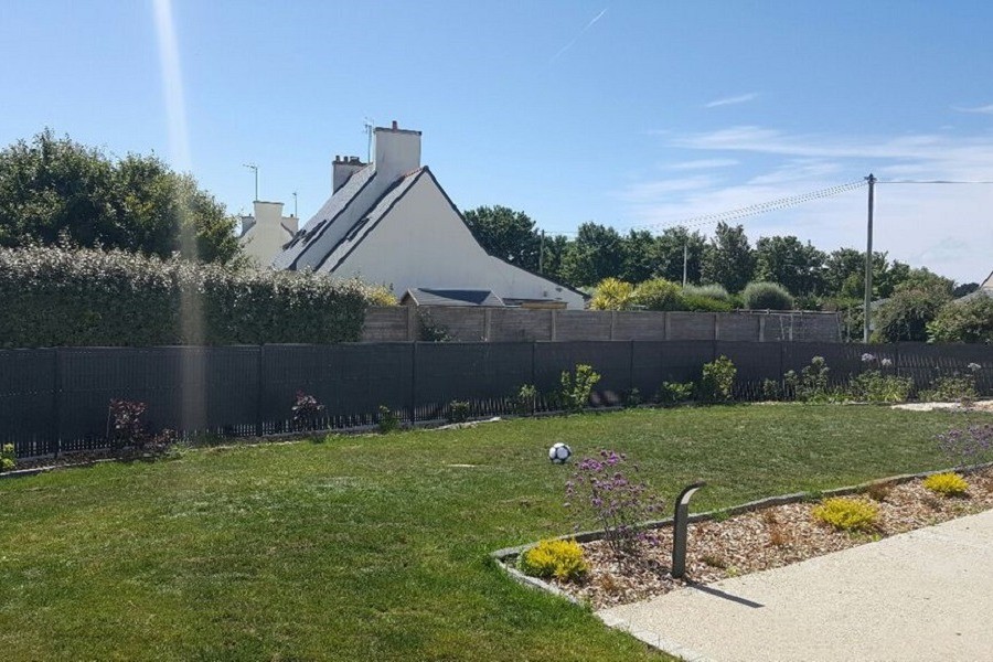 Jardin clos entourant la location