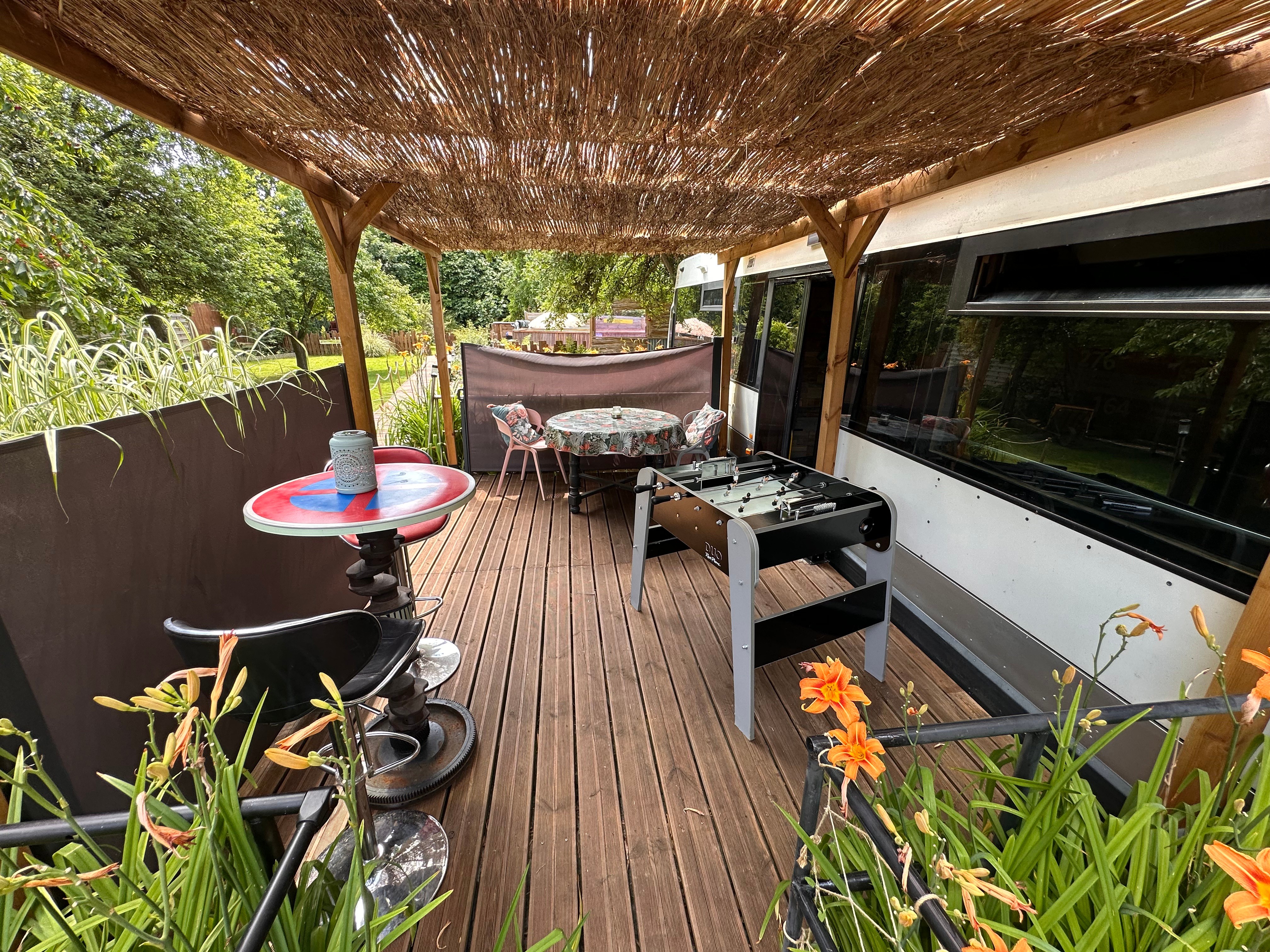 Terrasse du Terminibus - Crèvecoeur le Grand - Oise - Hauts de France