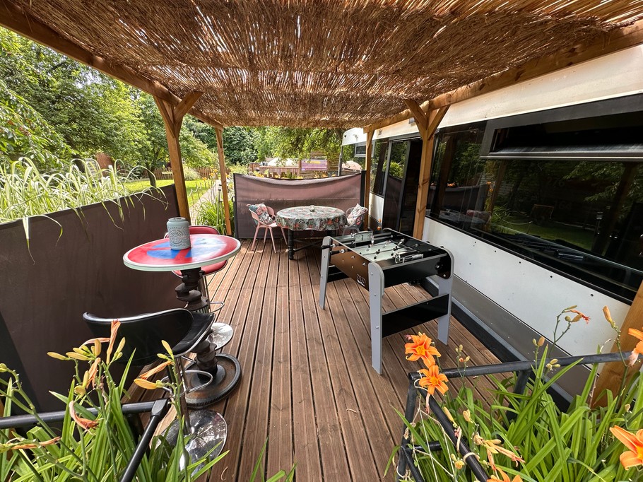 Terrasse du Terminibus - Crèvecoeur le Grand - Oise - Hauts de France