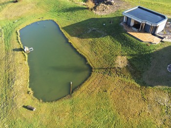 vue aerienne - Gite le cerf - Nature Cottage Vosges